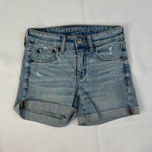 American Eagle Next Level Jean Shorts - Size 00